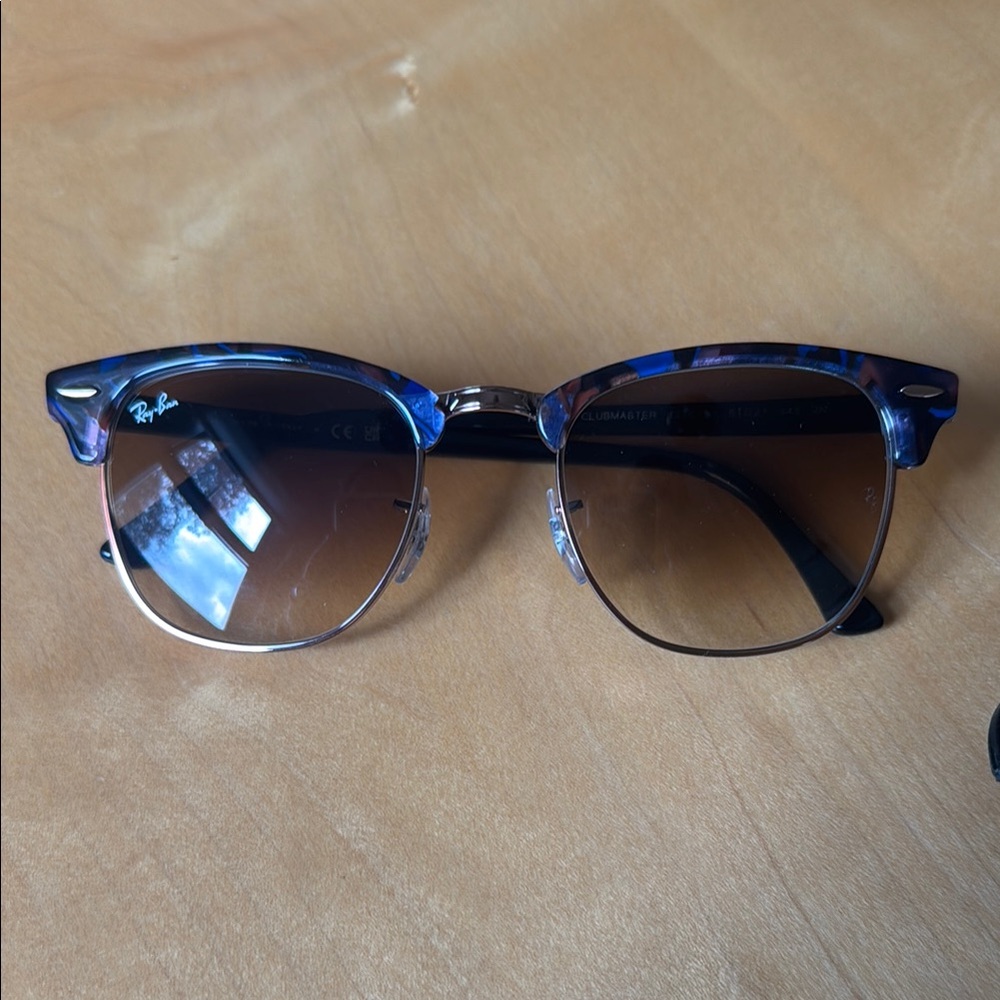 Ray-Ban Blue and Brown Sunglasses